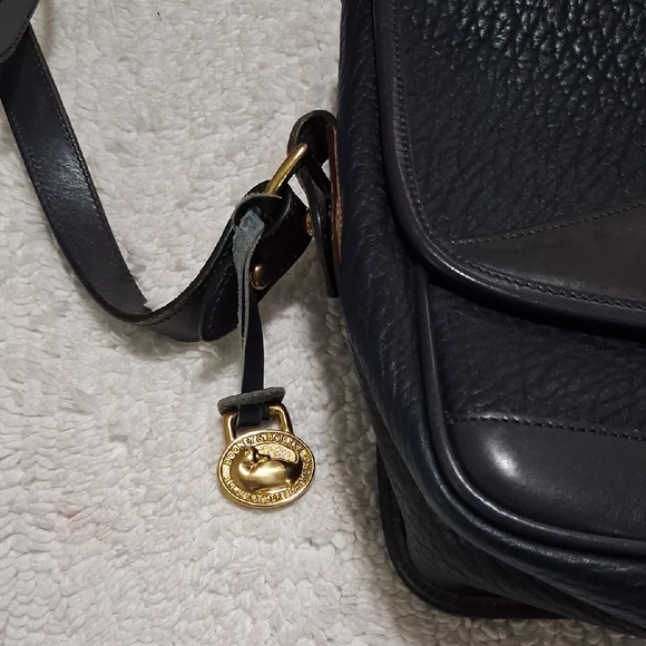 Dooney & Bourke Black Leather Crossbody Bag - Picture 6 of 8